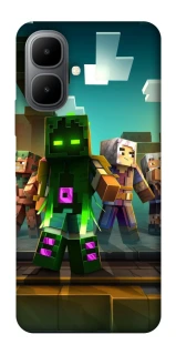 Чехол на Infinix Smart 10 Minecraft dungeon фото 1 из 1