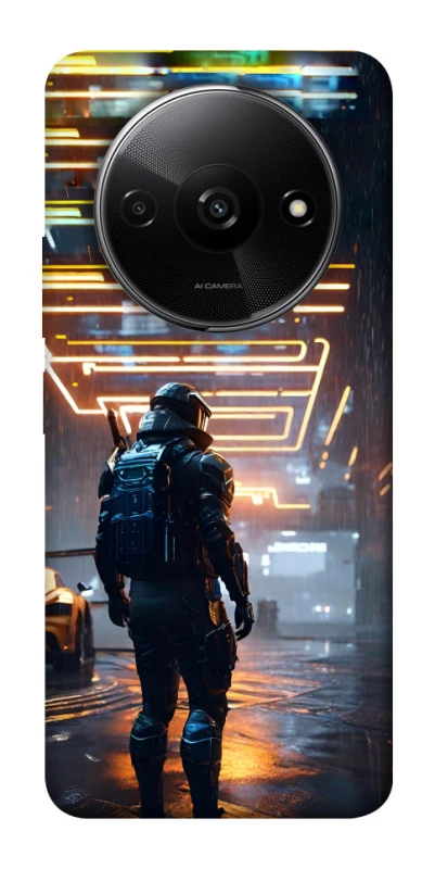 Чехол на Xiaomi Redmi A3 Cyber character фото 1 из 1