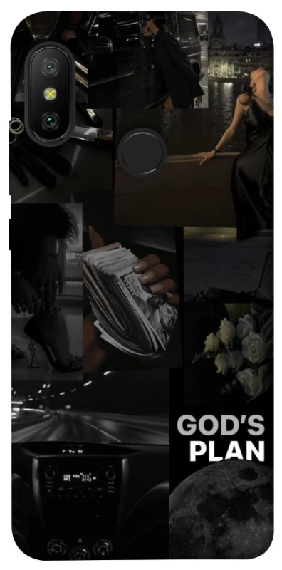 Чохол на Xiaomi Mi A2 Lite / Xiaomi Redmi 6 Pro God's plan фото 1 з 1