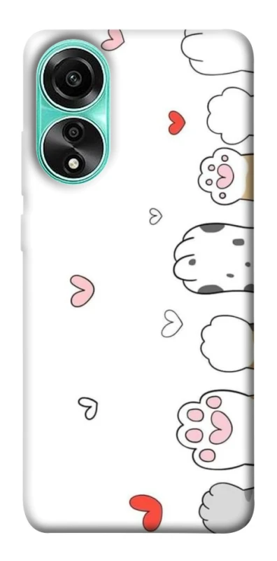Чехол на Oppo A78 4G Paws фото 1 из 1