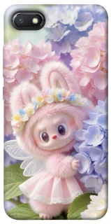 Чохол на Xiaomi Redmi 6A Labubu & Flowers ver.1 фото 1 з 1