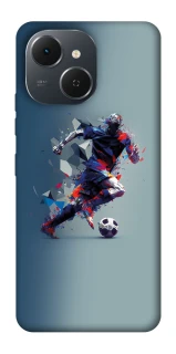 Чехол на TECNO Spark 40C Футболист фото 1 из 1