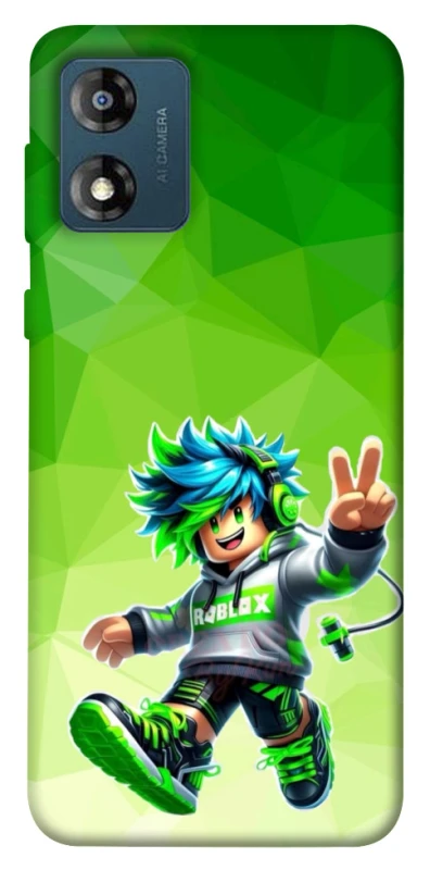 Чехол на Motorola Moto E13 Roblox aesthetics ver.2 фото 1 из 1