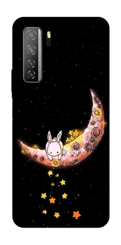 Чехол на Huawei Nova 7 SE Moon rabbit фото 1 из 1