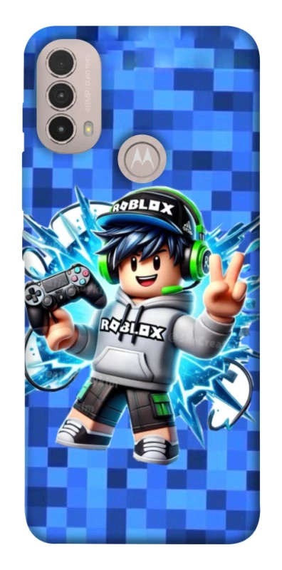 Чохол на Motorola Moto E40 Roblox collage ver.6 фото 1 з 1