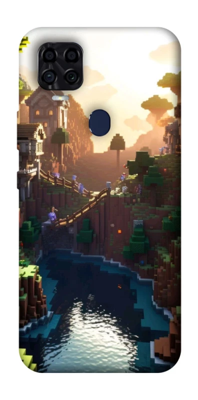 Чехол на ZTE Blade v2020 Minecraft sunset фото 1 из 1