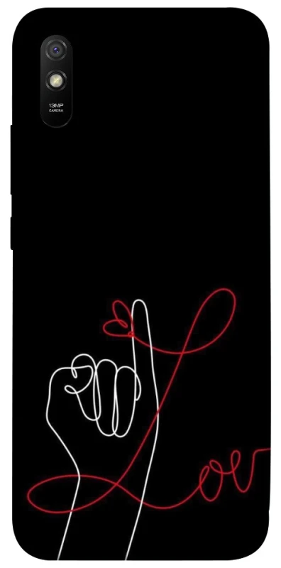 Чехол на Xiaomi Redmi 9A Pair romantic theme ver.9 фото 1 из 1