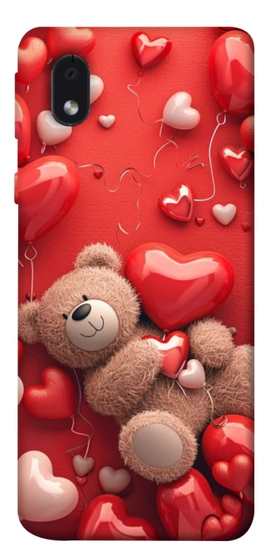Чохол на Samsung Galaxy M01 Core / A01 Core bear in hearts фото 1 з 1