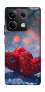 Чехол на Xiaomi Redmi Note 13 5G Red hearts фото 1 из 1