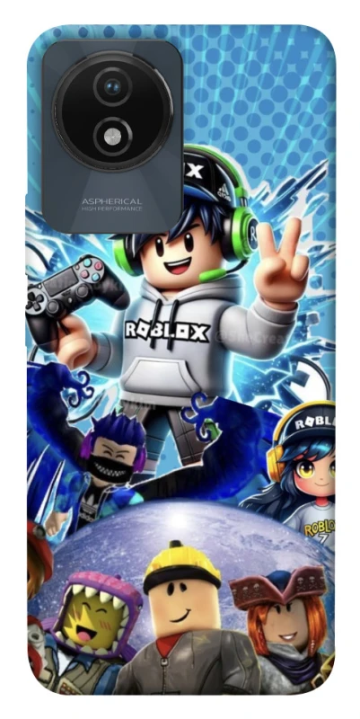 Чохол на Vivo Y02 Roblox collage ver.3 фото 1 з 1