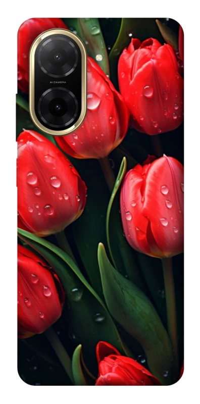 Чехол на Xiaomi Redmi A5 (Europe version) Красные тюльпаны фото 1 из 1