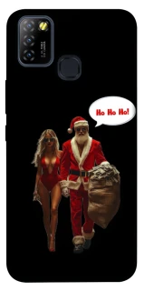 Чехол на Infinix Hot 10 Lite Bad Santa фото 1 из 1