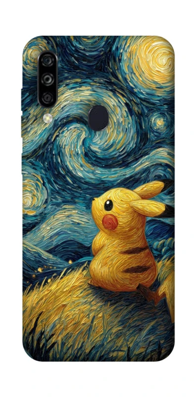 Чохол на ZTE Blade A7 (2020) Pikachu and Van Gogh фото 1 з 1