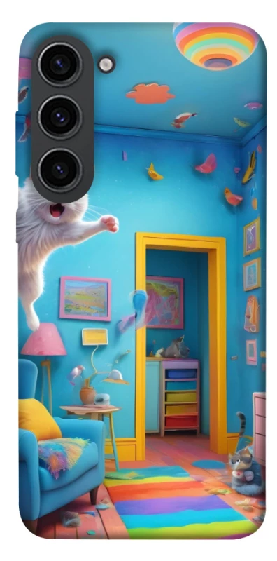 Чохол на Samsung Galaxy S23 crazy cat фото 1 з 1