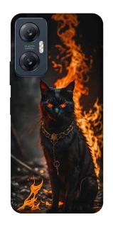 Чехол на Infinix Hot 20 5G Огненный кот фото 1 Чехол на Infinix Hot 20 5G Огненный кот фото 1 из 1