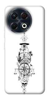 Чехол на TECNO Spark 30 Pro (KL7) Tattoo ver.7 фото 1 из 1