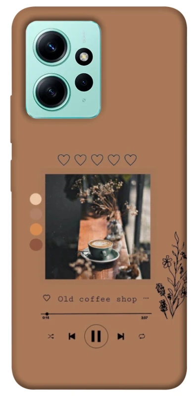 Чохол на Xiaomi Redmi Note 12 4G Coffee player фото 1 з 1
