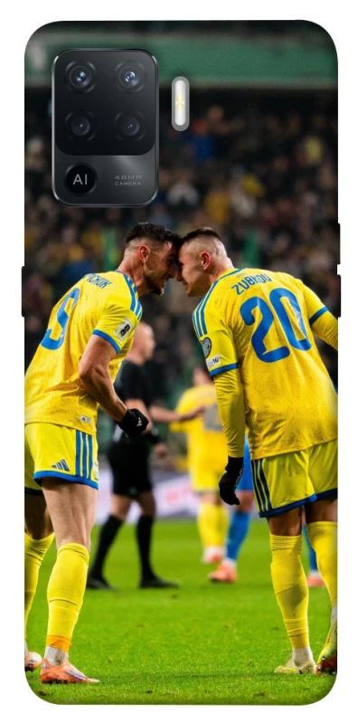 Чехол на Oppo Reno 5 Lite UA-Football ver.2 фото 1 из 1