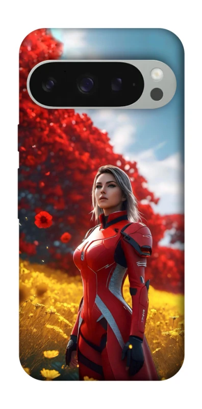 Чохол на Google Pixel 10 Pro XL Cyber space girl ver.5 фото 1 з 1