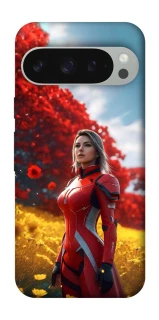 Чехол на Google Pixel 10 Pro XL Cyber space girl ver.5 фото 1 из 1