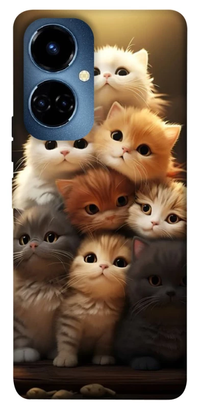 Чохол на TECNO Camon 19 Чохол Kittie Love v2 фото 1 з 1