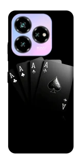 Чехол на ZTE Nubia V60 Desing Black Cards фото 1 из 1