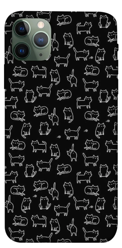 Чохол на Apple iPhone 11 Pro Max (6.5") Black Cats фото 1 з 1