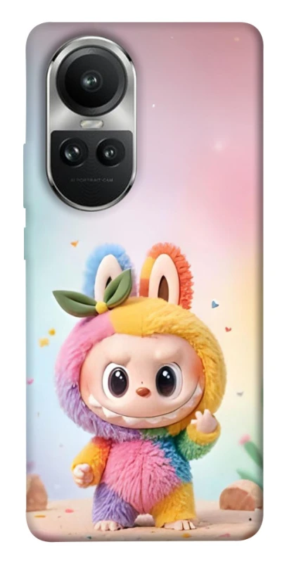 Чохол на Oppo Reno 10 Labubu colored фото 1 з 1