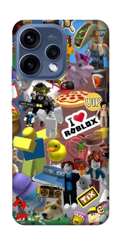 Чохол на Oppo Reno 15 Roblox collage ver.5 фото 1 з 2