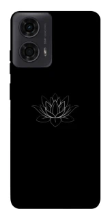 Чохол на Motorola Moto G24 Black Lotus фото 1 з 1