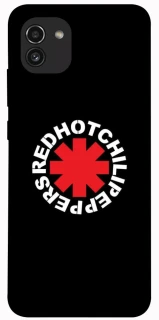 Чохол на Samsung Galaxy A03 Red Hot Chili Peppers logo фото 1 з 1