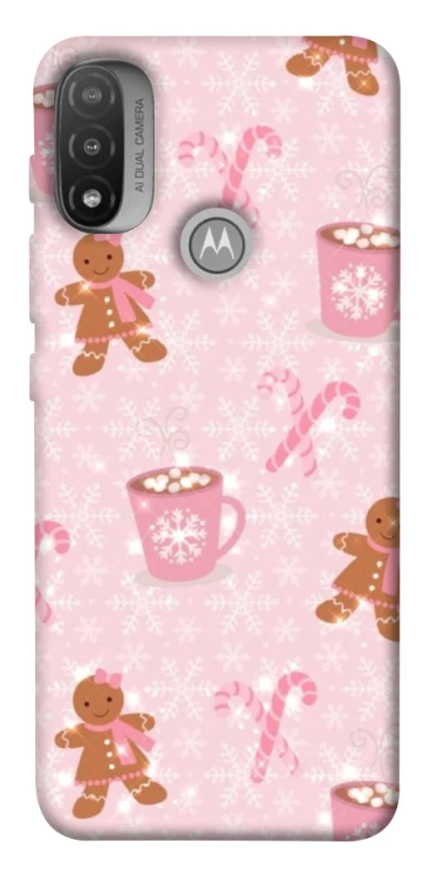 Чохол на Motorola Moto E20 Новорічний v41 фото 1 з 1