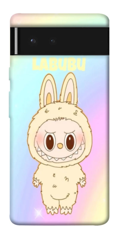 Чохол на Google Pixel 6 Fluffy Rainbow Labubu фото 1 з 1