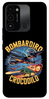 Чехол на TECNO Spark 8C Bombardino Crocodilo v2 фото 1 из 1