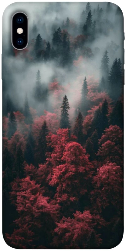 Чехол на Apple iPhone X (5.8") Red Wood фото 1 из 1