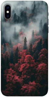 Чехол на Apple iPhone X (5.8") Red Wood фото 1 из 1