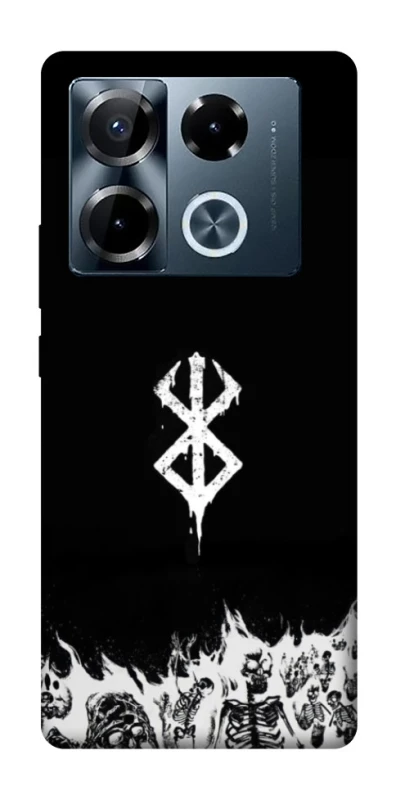 Чохол на Infinix Note 40 Pro 4G Berserk skeletons фото 1 з 1