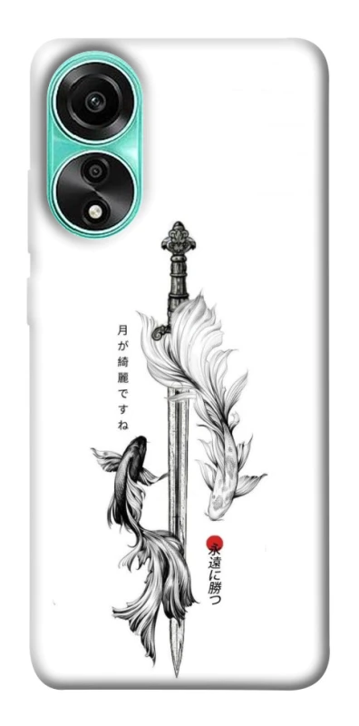 Чехол на Oppo A78 4G Tattoo ver.6 фото 1 из 1