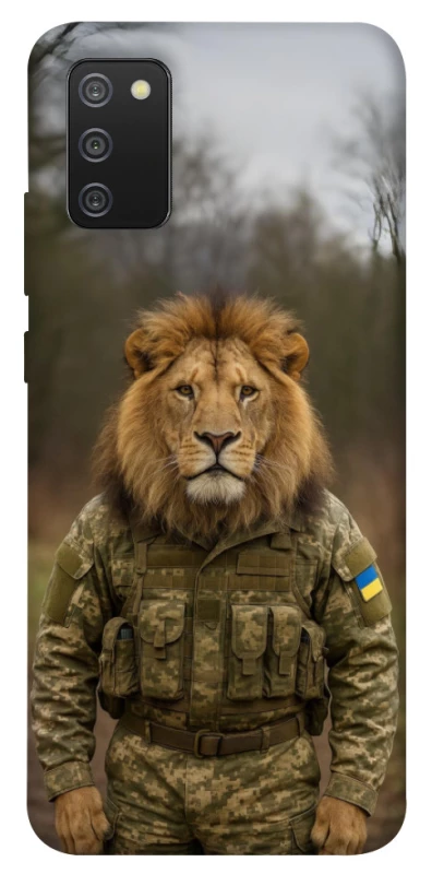 Чохол на Samsung Galaxy A02s Лев захисник фото 1 з 1