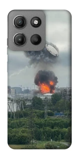 Чехол на Motorola Moto G15 Power Moscow never sleeps ver.4 фото 1 из 1