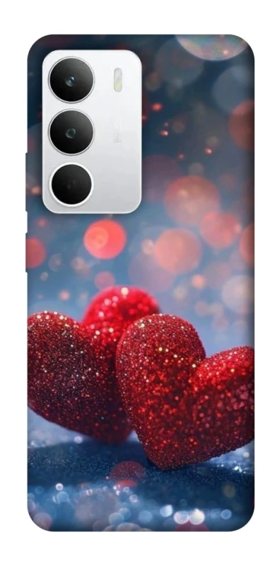 Чохол на Realme C71 Red hearts фото 1 з 1