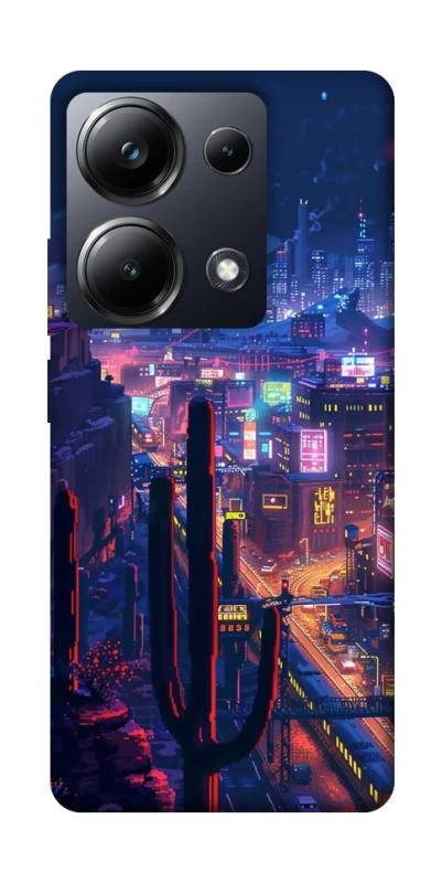 Чехол на Xiaomi Poco M6 Pro 4G Night city фото 1 из 1