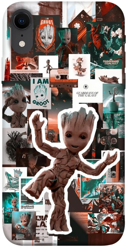 Чехол на Apple iPhone XR (6.1") Mini Groot v2 фото 1 из 1