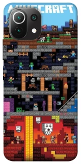 Чохол на Xiaomi Mi 11 Lite Minecraft фото 1 з 1