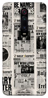 Чохол на Xiaomi Redmi K20 / K20 Pro / Mi9T / Mi9T Pro Harry Potter newspaper фото 1 з 1