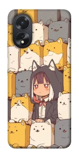 Чохол на Oppo A38 Like a cat фото 1 з 1