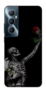 Чехол на Realme C65 4G Skeleton vs Rose фото 1 из 1