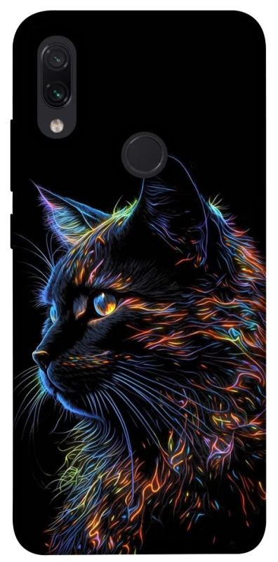 Чохол на Xiaomi Redmi Note 7 / Note 7 Pro / Note 7s Чорний кіт фото 1 з 1