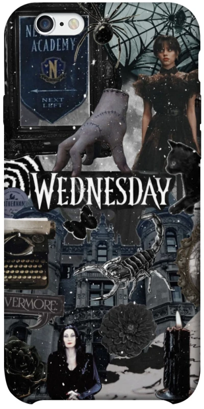 Чехол на Apple iPhone 6/6s plus (5.5") Wednesday Collage ver.2 фото 1 из 1