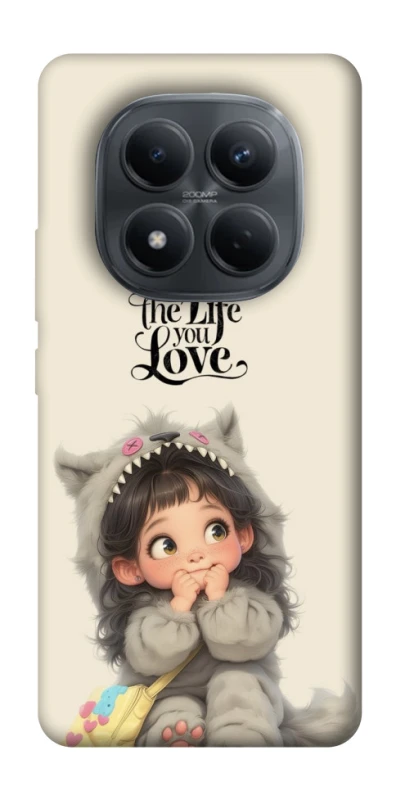 Чехол на Xiaomi Redmi Note 15 Pro 4G Create the life you love фото 1 из 1